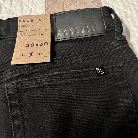 NEW with Tags. Pacsun Athletic Slim Men’s Jeans. Size 29x30 - Picture 3 of 12